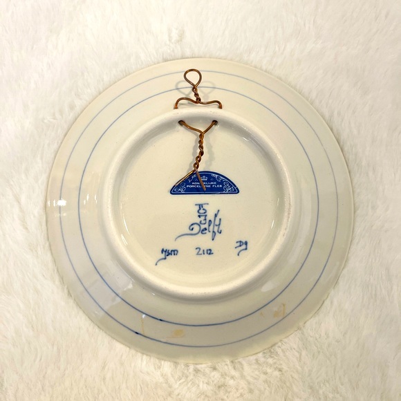 Antique customized delft with certificate - Picture 3 of 5